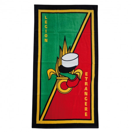Serviette de plage Légion — Coton 400 g/m² 80×160 cm