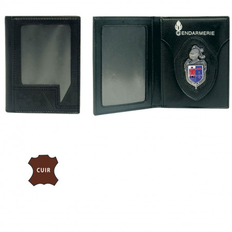 Porte-cartes cuir Bayard horizontal