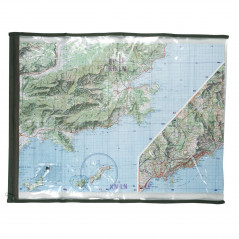 Porte-carte État-Major – Vinyle transparent – 72 × 51 cm