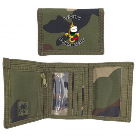Porte-feuilles Polyester Camouflage Légion