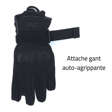 Porte-gants en polyester noir
