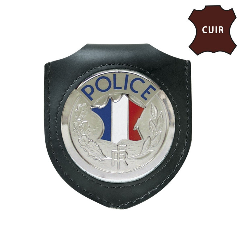 Porte-médaille cuir pour ceinturon – Médaille 44,5 mm