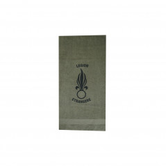 Serviette Militaire Kaki – Logo Képi Légion 50×100 cm | Pros-FAS