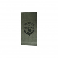 Serviette Militaire Kaki avec Marquage TDM – Coton 50×100 cm | Pros-FAS
