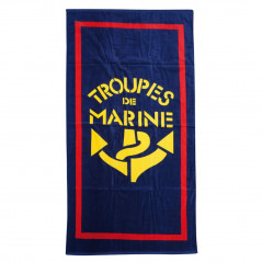 Serviette de plage TDM – 100% coton, 400 g/m², 80 × 160 cm