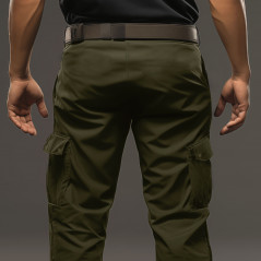 Pantalon F2 Kaki – Treillis Militaire Poly-Coton