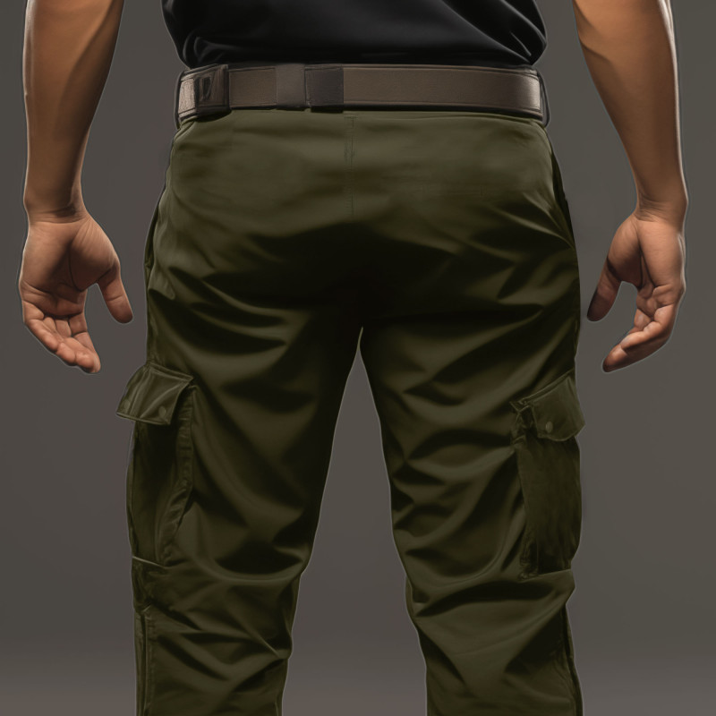 Pantalon F2 Kaki – Treillis Militaire Poly-Coton