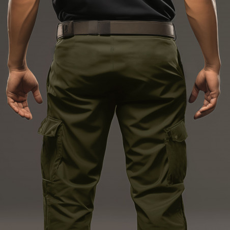 Pantalon F2 Kaki – Treillis Militaire Poly-Coton