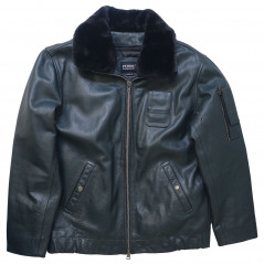 Blouson Pilote en Cuir.