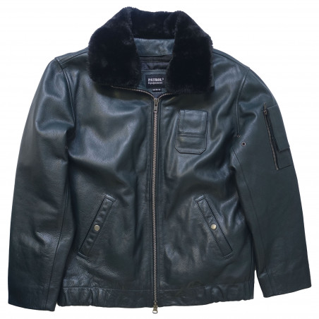 Blouson Pilote en Cuir.