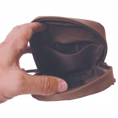 Pochette middle multifonctions avec attache MOLLE coyote