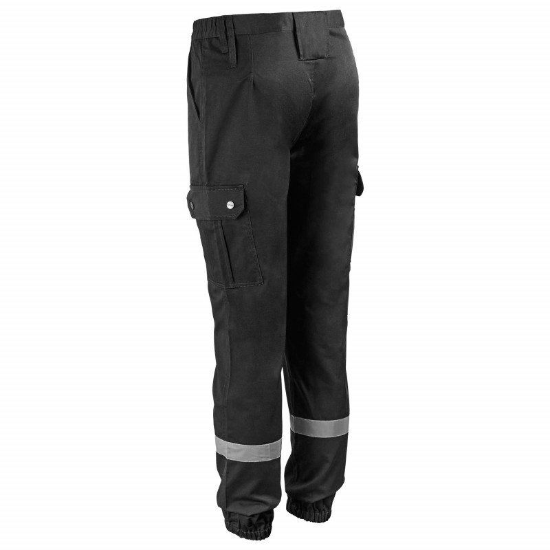Pantalon Sécurité Incendie Noir – Poches latérales | Tenue agents
