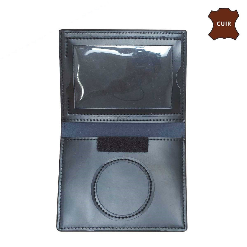 Porte-feuille 2 volets avec carte Navigo — cuir compact Porte-feuille 2 volets avec carte Navigo — cuir compact