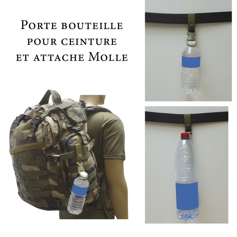 Porte bouteille ceinture et attache MOLLE – hydratation tactique Porte bouteille ceinture et attache MOLLE – hydratation tactique