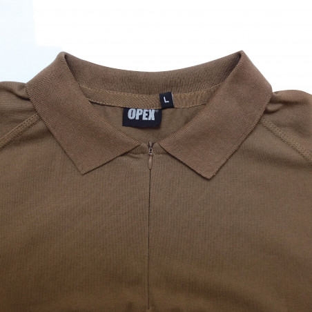 Polo col zippé Spandex 210 g