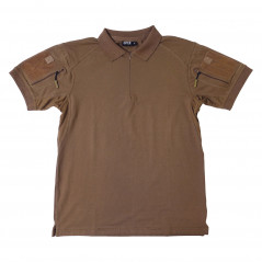 Polo col zippé Spandex 210 g