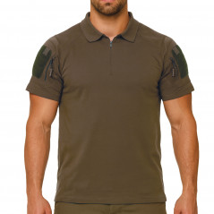 Polo col zippé Spandex 210 g