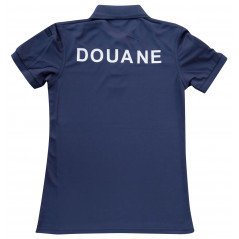 Polo Femme – Cooldry Anti-Humidité Maille Piquée (Couleur Bleu Marine)
