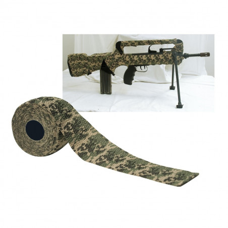 Ruban camouflage réutilisable — bande auto-adhésive camo pour matériel & équipement