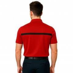 Polo Sécurité Incendie rouge – confortable & identifiable