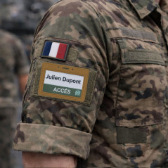 Porte-carte identité militaire – accessoire utilitaire de rangement