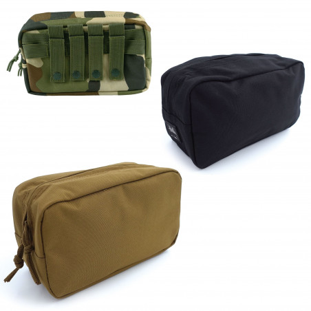 Pochette MOLLE – sacoche tactique modulable, nylon résistant