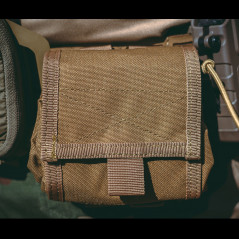Poche Vide Chargeur – Fixation MOLLE & Cordons de Serrage