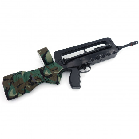 Ruban tissu camouflage adhésif — bande camo 5 cm x 10 m pour matériel & équipement