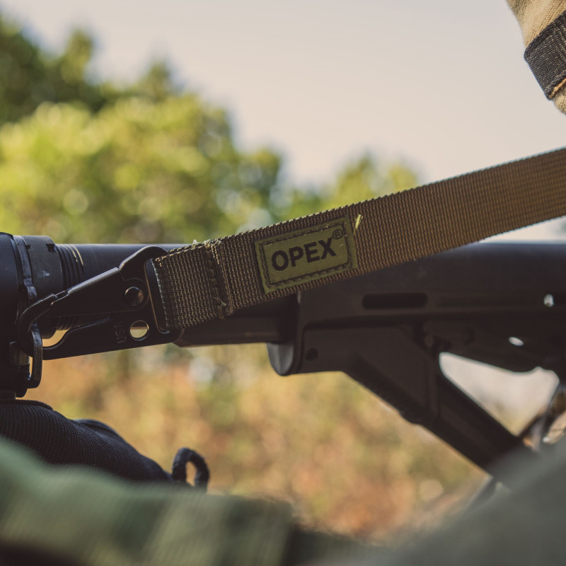 Sangle de combat 2 points/1 point Noir ou verte – Compatible HK416/G36 – Usage opérationnel