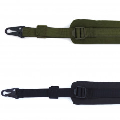 Sangle de Combat 2 Points / 1 Point pour armes longues – Noir ou verte