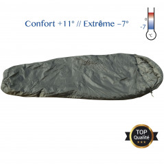 Sac de couchage OPEX Confort, couleur vert armée