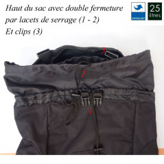 Sac à dos 25 L — Camouflage / usage polyvalent