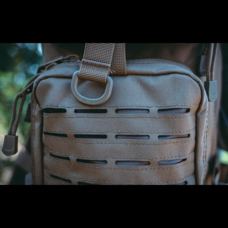 Sac à dos Assault Pack 27 L – Système MOLLE découpe laser, polyester 600D