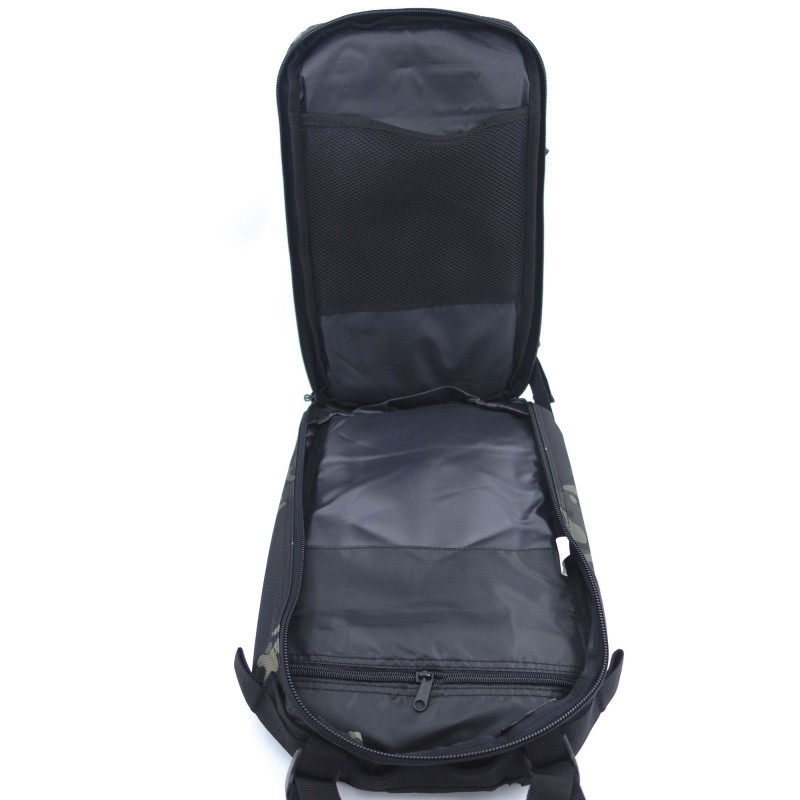 Sac à dos Assault Pack 27 L – Système MOLLE découpe laser, polyester 600D