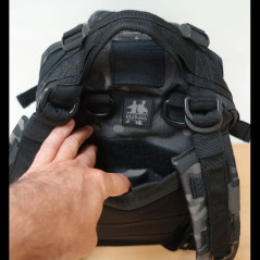 Sac à dos Assault Pack – 27 L, système MOLLE découpe laser