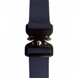 Ceinture Assault boucle type cobra Bleu
