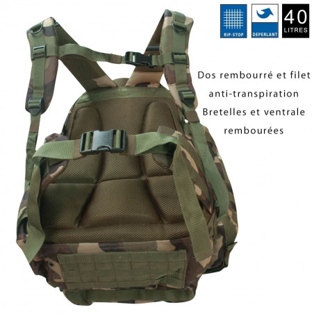 Sac à dos COMBAT PACK XT — grande capacité & usage tactique