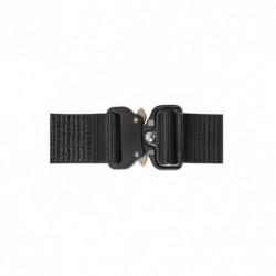 Ceinture Assault boucle type cobra Noir