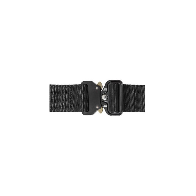 Ceinture Assault boucle type cobra Noir