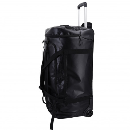 Sac trolley à roulettes 500 D Tarpaulin noir Opex 120 L – sac de voyage robuste