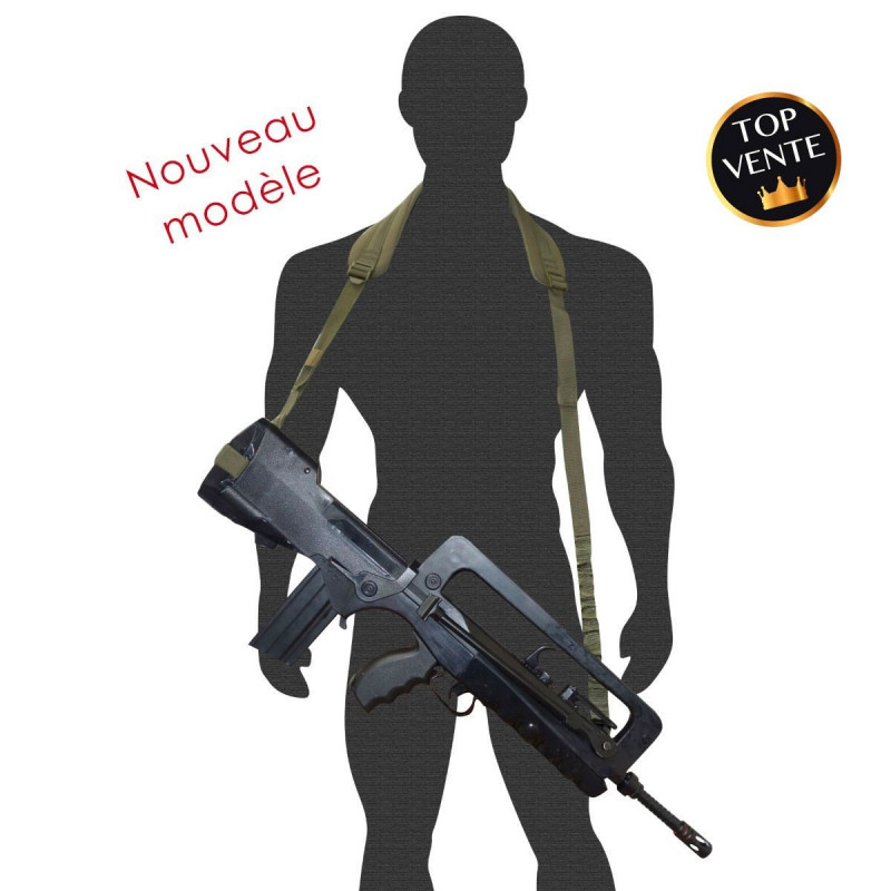 Sangle FAMAS ISTC — sangle tactique rembourrée Sangle FAMAS ISTC — sangle tactique rembourrée