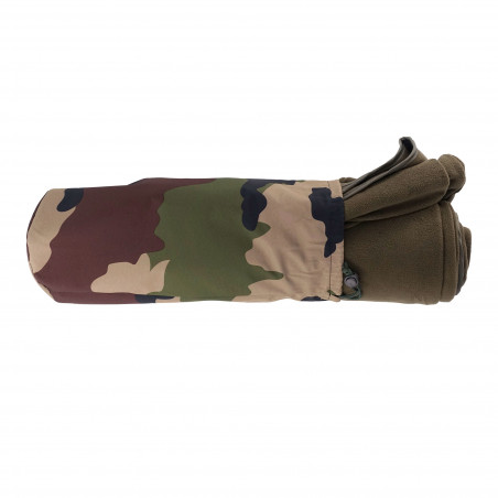 Sac à viande polaire + housse camo – 80 × 225 cm – polyester 180 g/m²