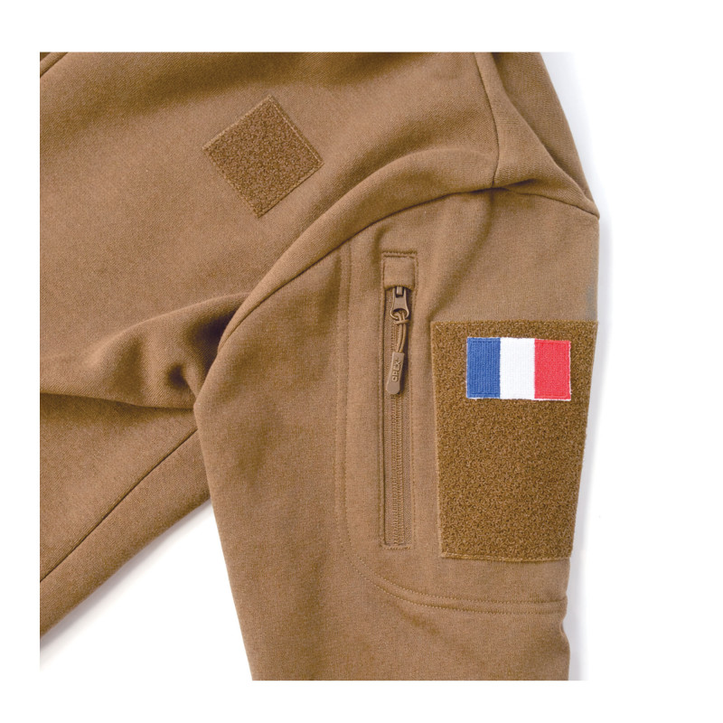 Sweat militaire SPIDER à zip intégral – polaire anti-bouloches Sweat militaire SPIDER à zip intégral – polaire anti-bouloches