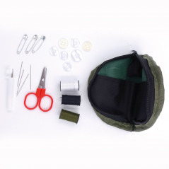 Trousse de couture militaire — kit compact de réparation vêtements & équipement