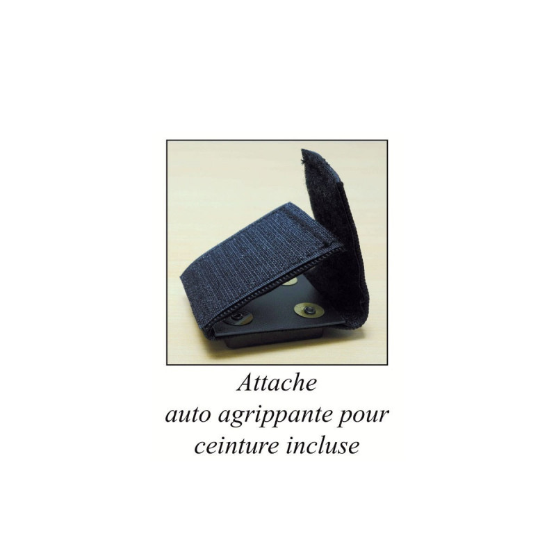 Étui Radio 2 Turnclip • Fixation Velcro universelle