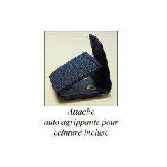 Étui Turnclip Porte-Radio 3 – Fixation rotative & élastique de maintien