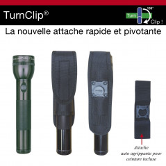 Étui Turnclip pour lampe – Étui rotatif universel