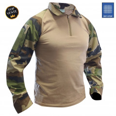 Chemise de Combat type UBAS en Coton – Camouflage