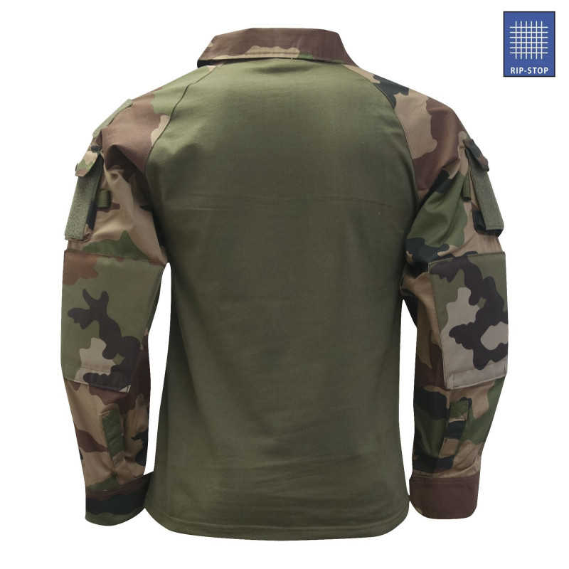 Chemise de combat UBAS coton – Vert Armée & Camo CE – PROS-FAS Chemise de combat UBAS coton – Vert Armée & Camo CE – PROS-FAS