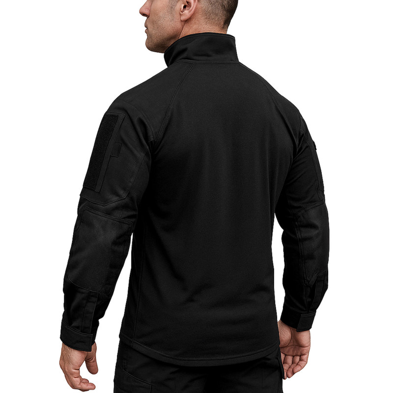 Chemise de combat type UBAS Noire – Haut tactique